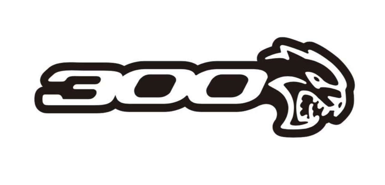 300 HELLCAT Flow Series Grill Badge