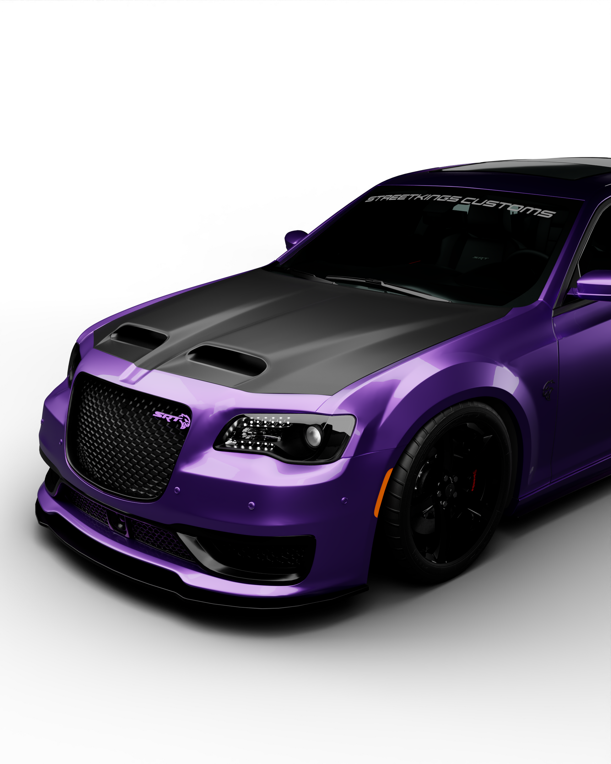 Chrystler 300 Redeye Style Aluminum Hood