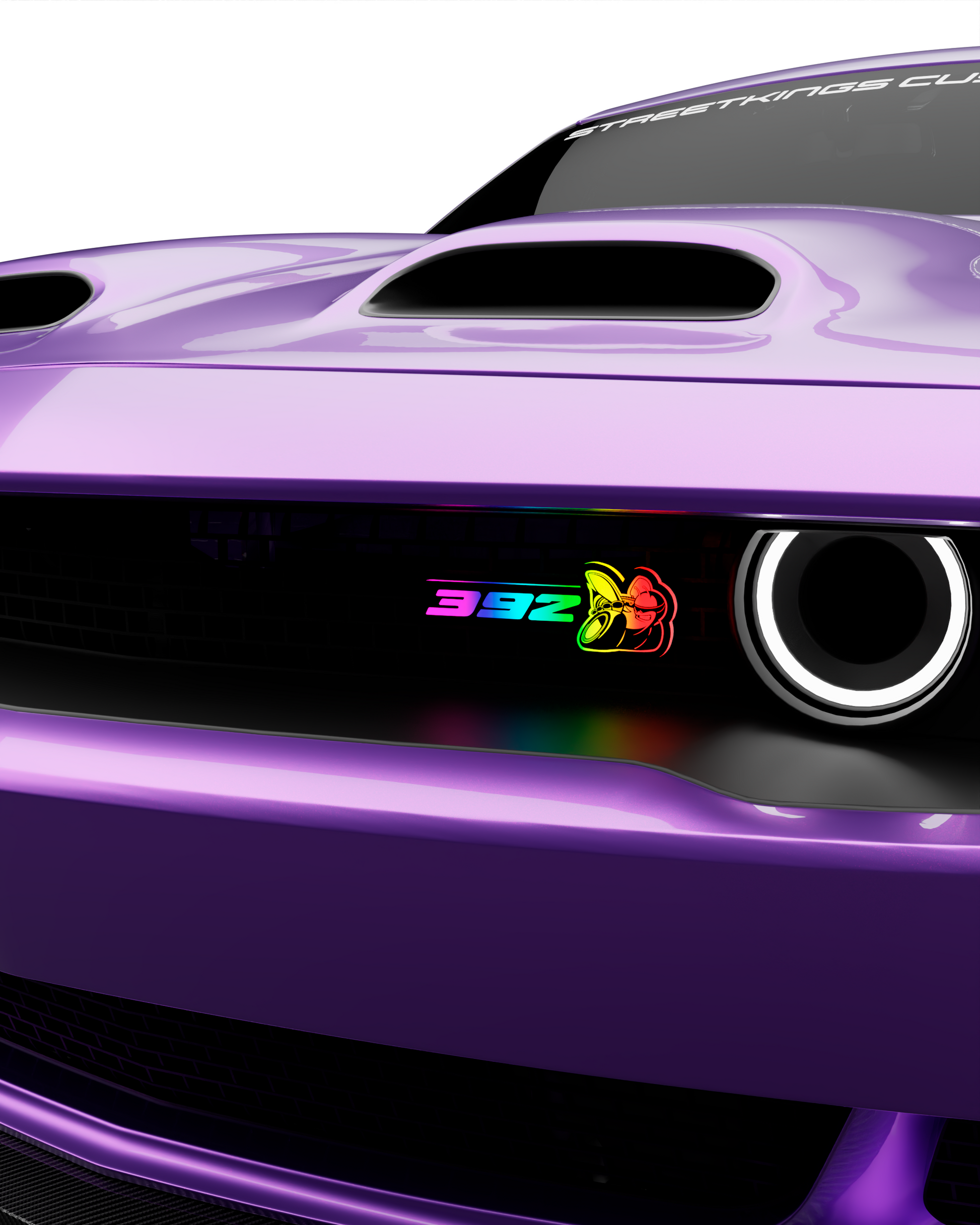 392 SCATPACK Flow Series Grill Badge