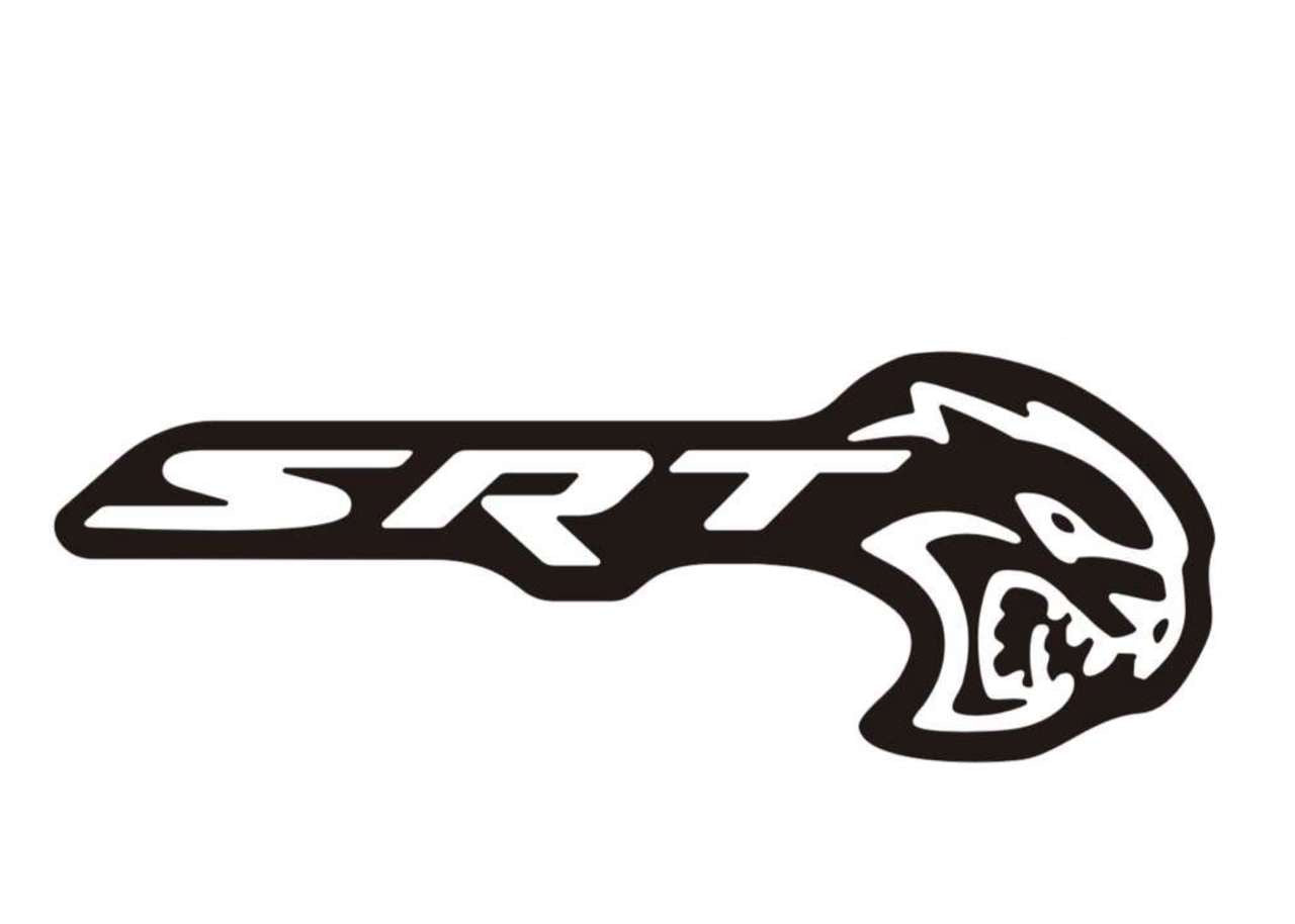 SRT HELLCAT Flow Series Grill Badge