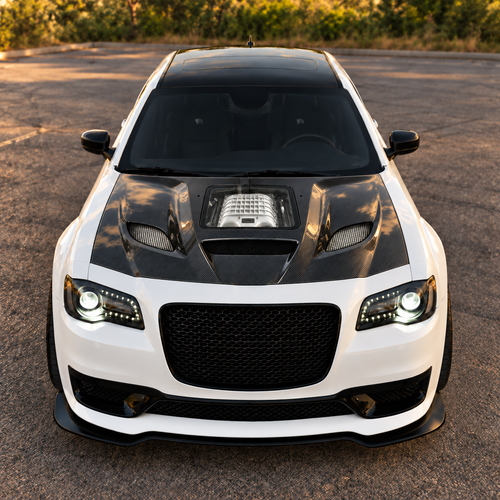 2011–2023 Chrysler 300 Supercharger Window Hood