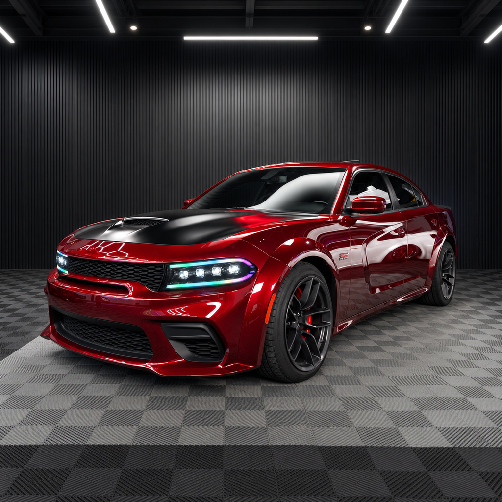 2015–2023 Dodge Charger Jewel Eye RGB Flow Series Headlights