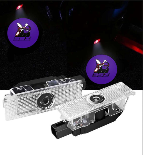 2X LED SCATPACK 392 Challenger/ Charger  Door Projector Lights/ puddle Lights