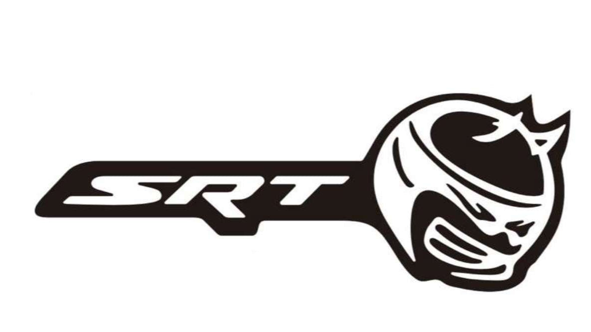 SRT SCATPACK Head Flow Series Grill Badge