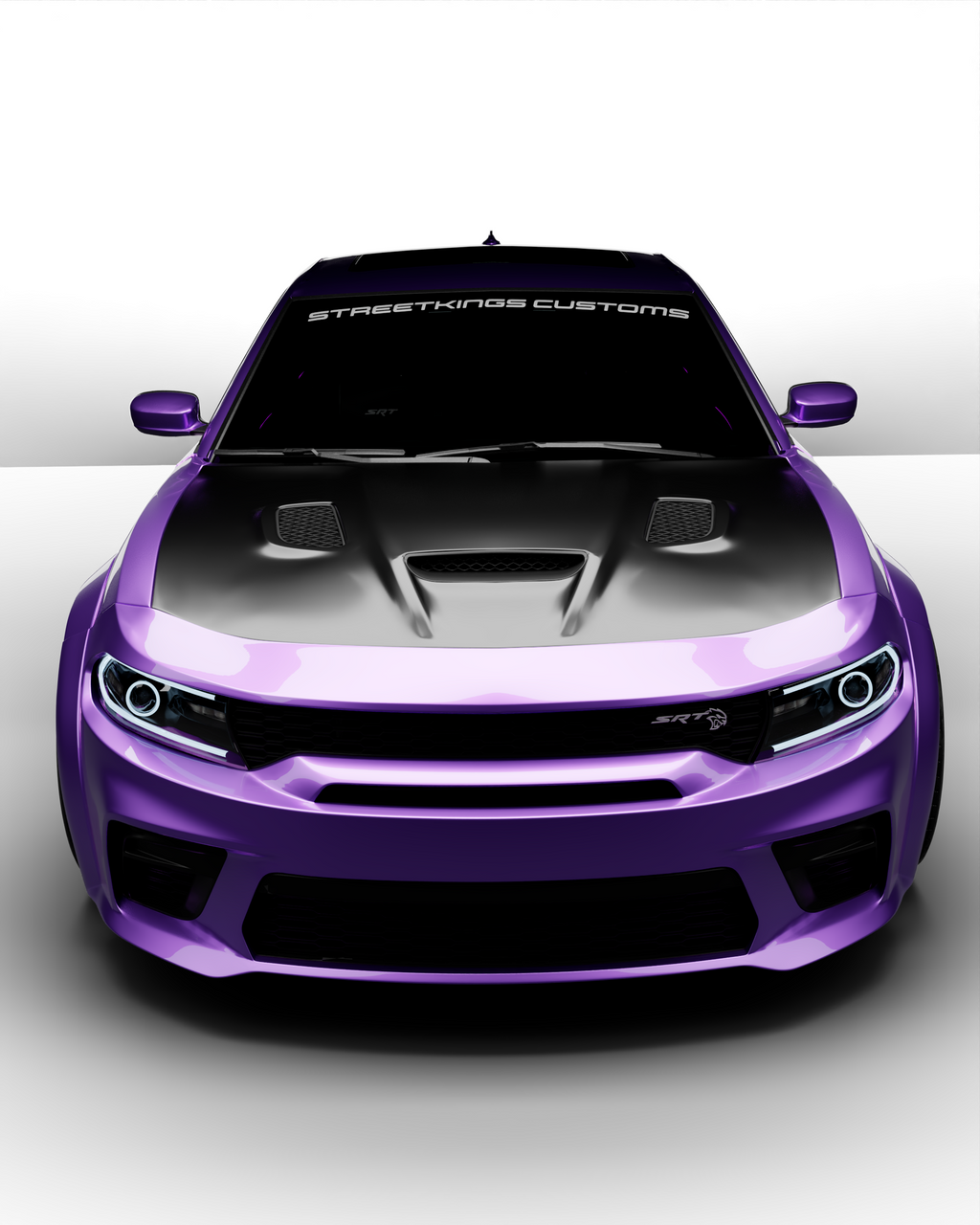Charger Redeye Hood Aluminum