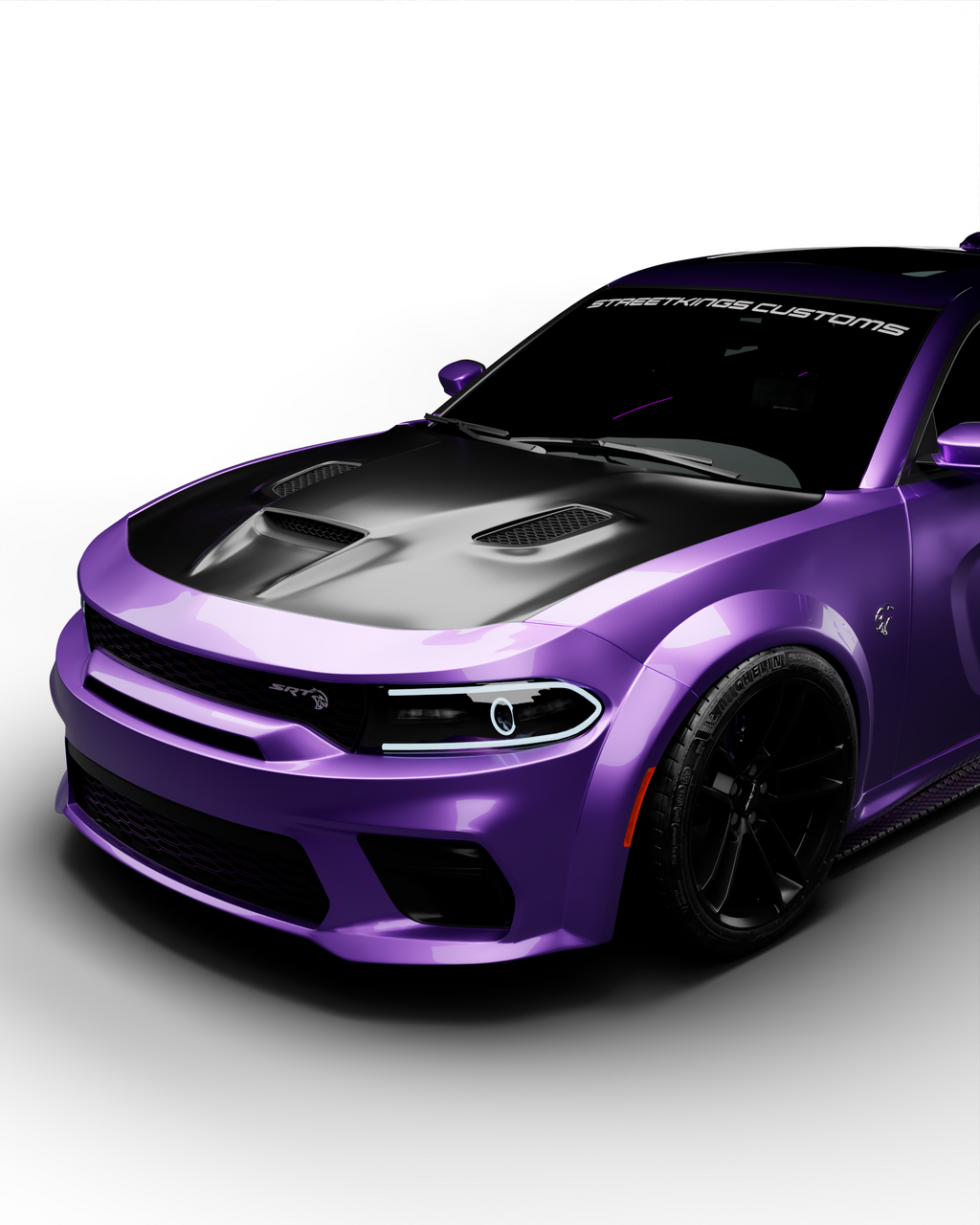 Charger Redeye Hood Aluminum