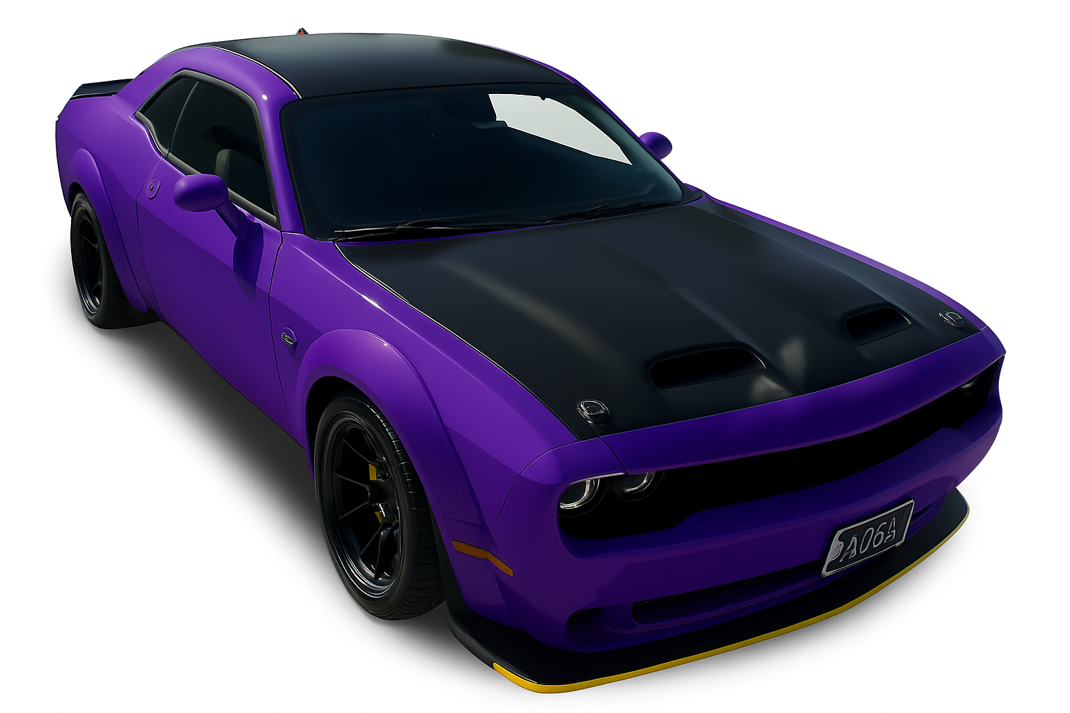 Challenger Redeye Hood Aluminum
