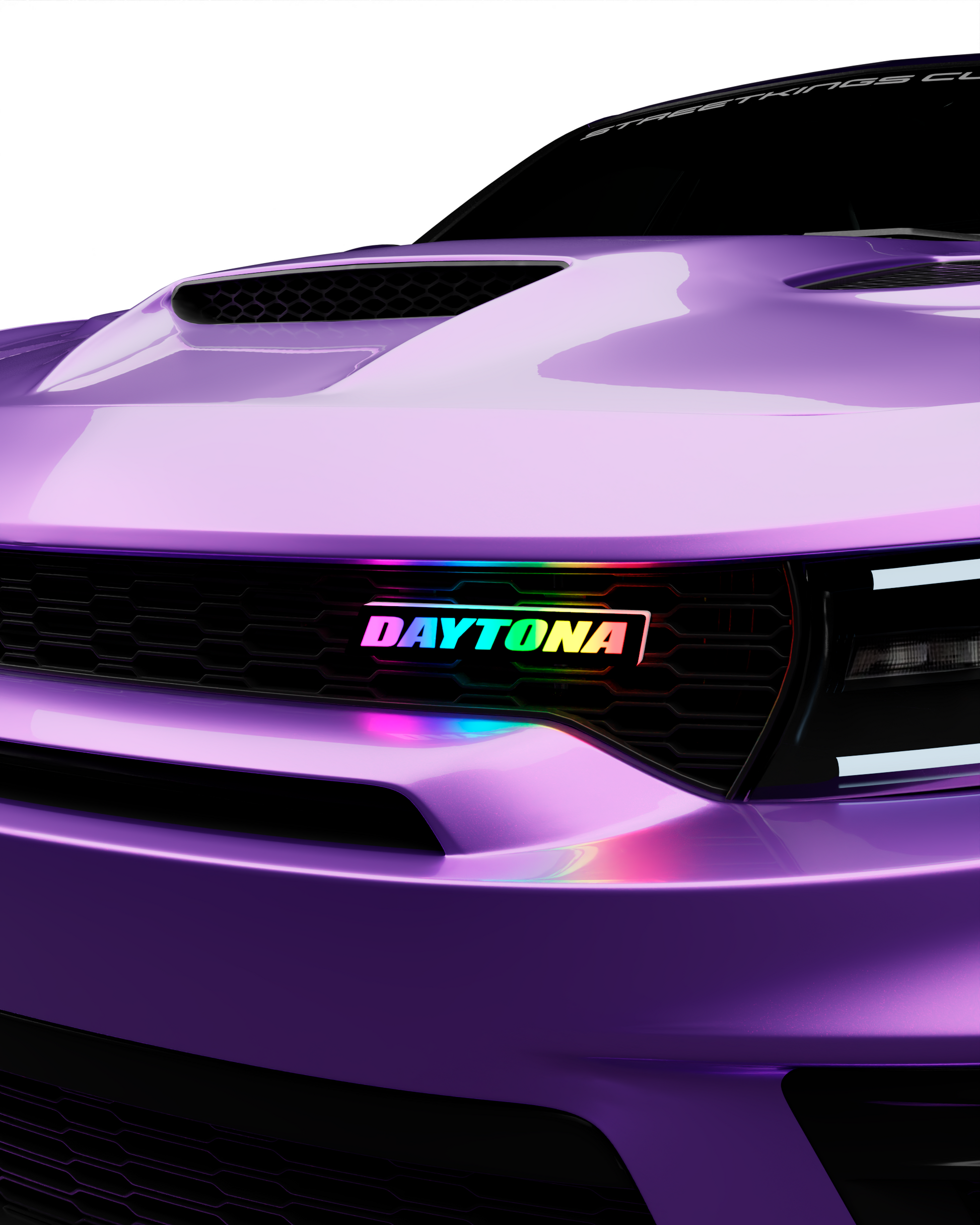 DAYTONA Flow Series Grill Badge