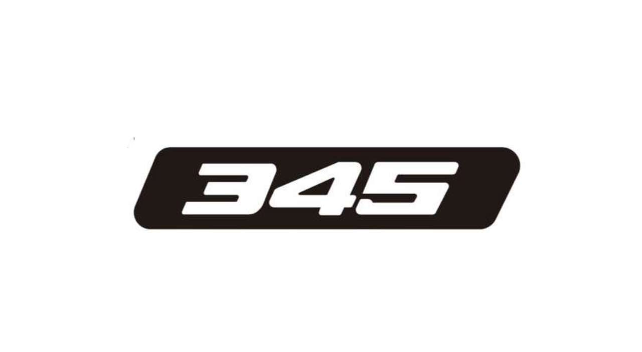 345 Flow Series Grill Badge