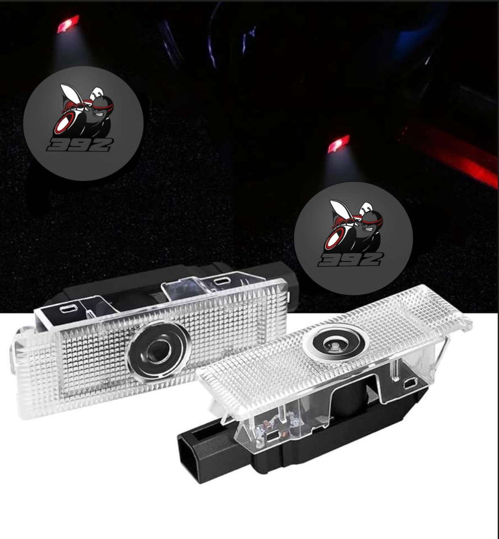 2X LED SCATPACK 392 Challenger/ Charger  Door Projector Lights/ puddle Lights