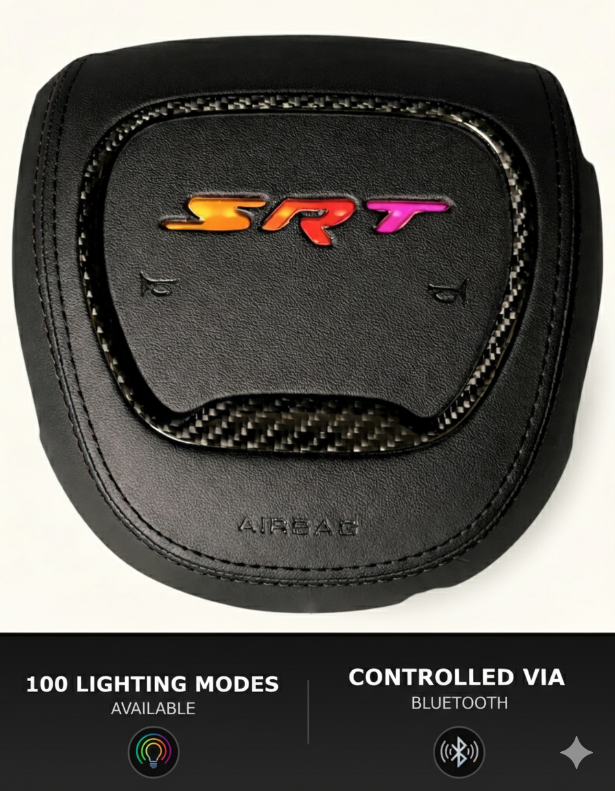Classic Black RGB SRT AirBag Cover