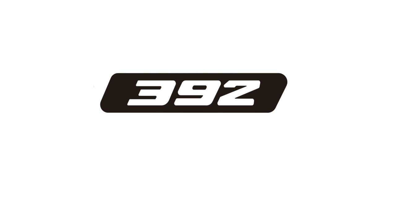 392 Flow Series Grill Badge