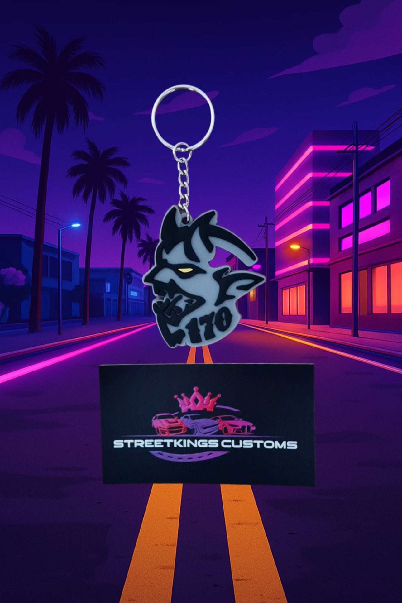 Demon 170 Keychain