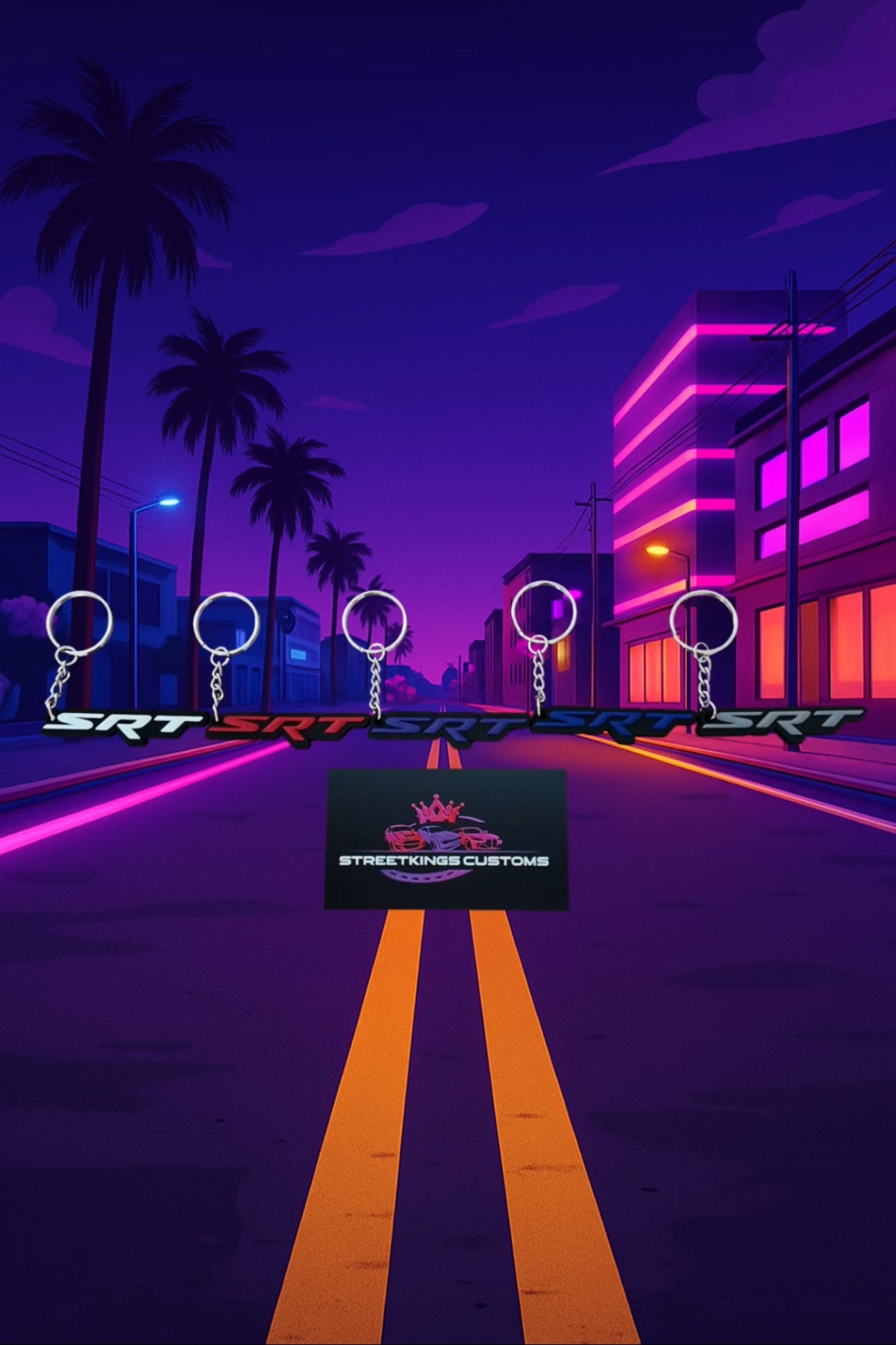 SRT Keychain