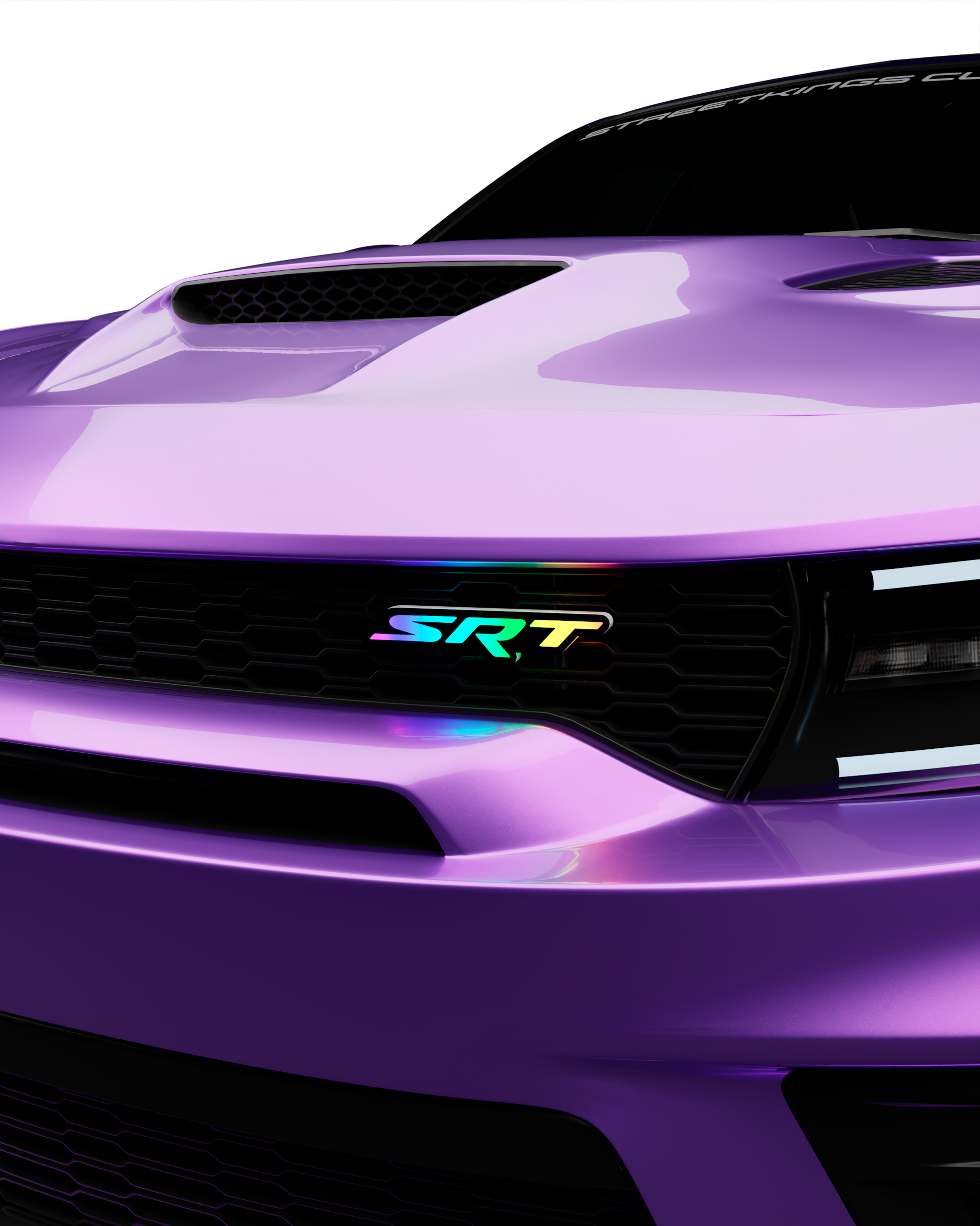 SRT Flow Series Grill Badge