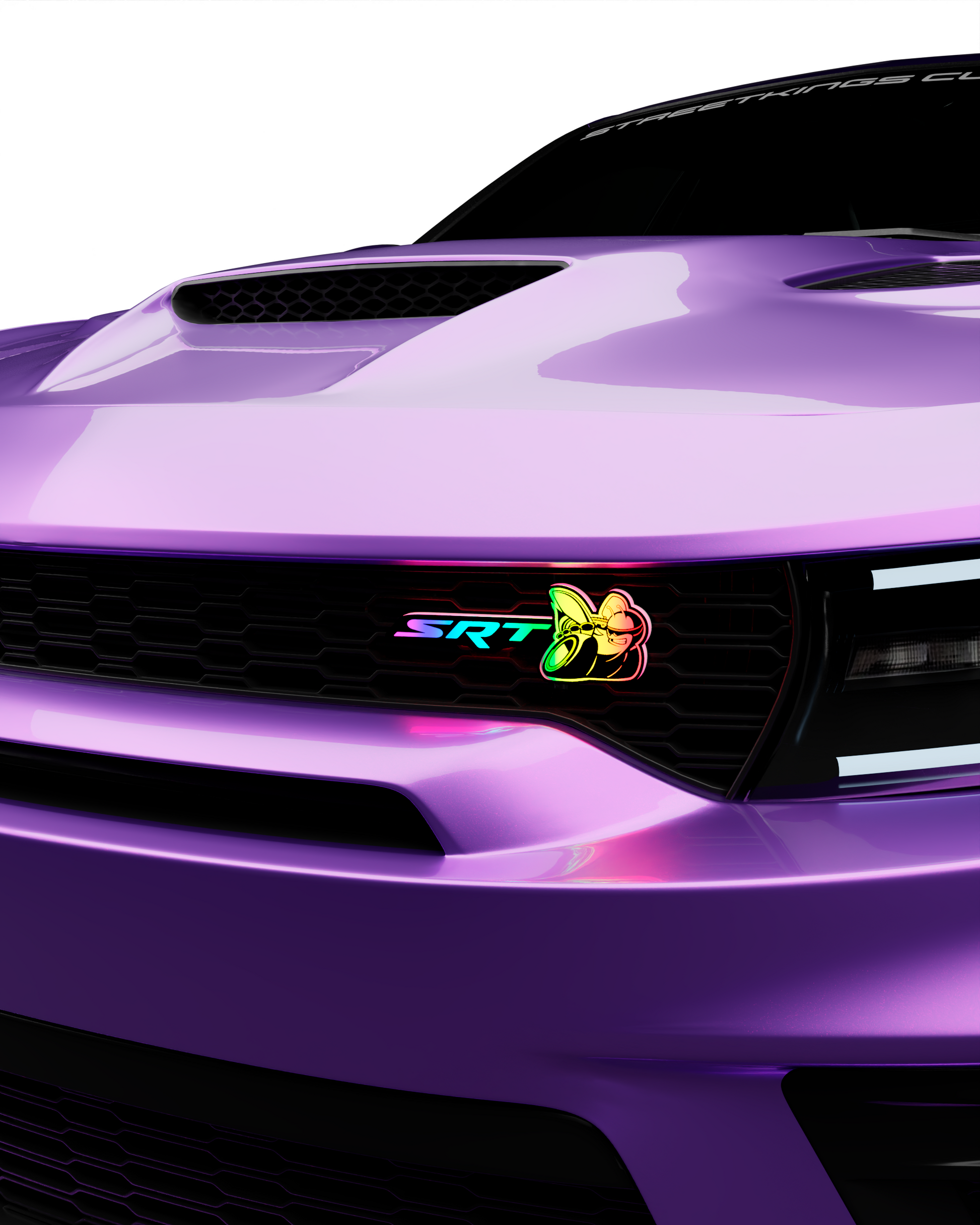 SRT SCATPACK Flow Series Grill Badge