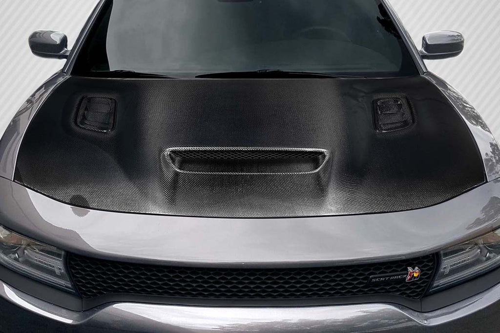 Charger Redeye Hood Carbon Fiber