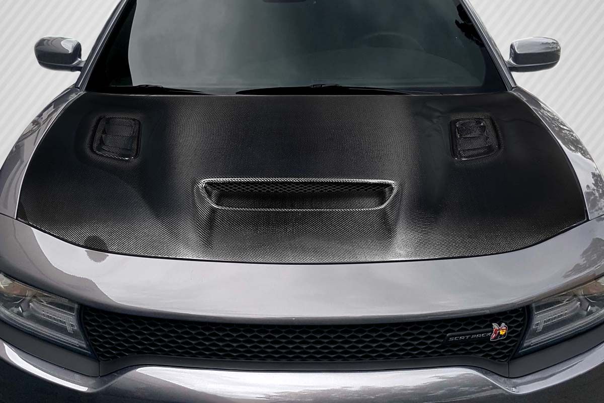 Charger Redeye Hood Carbon Fiber