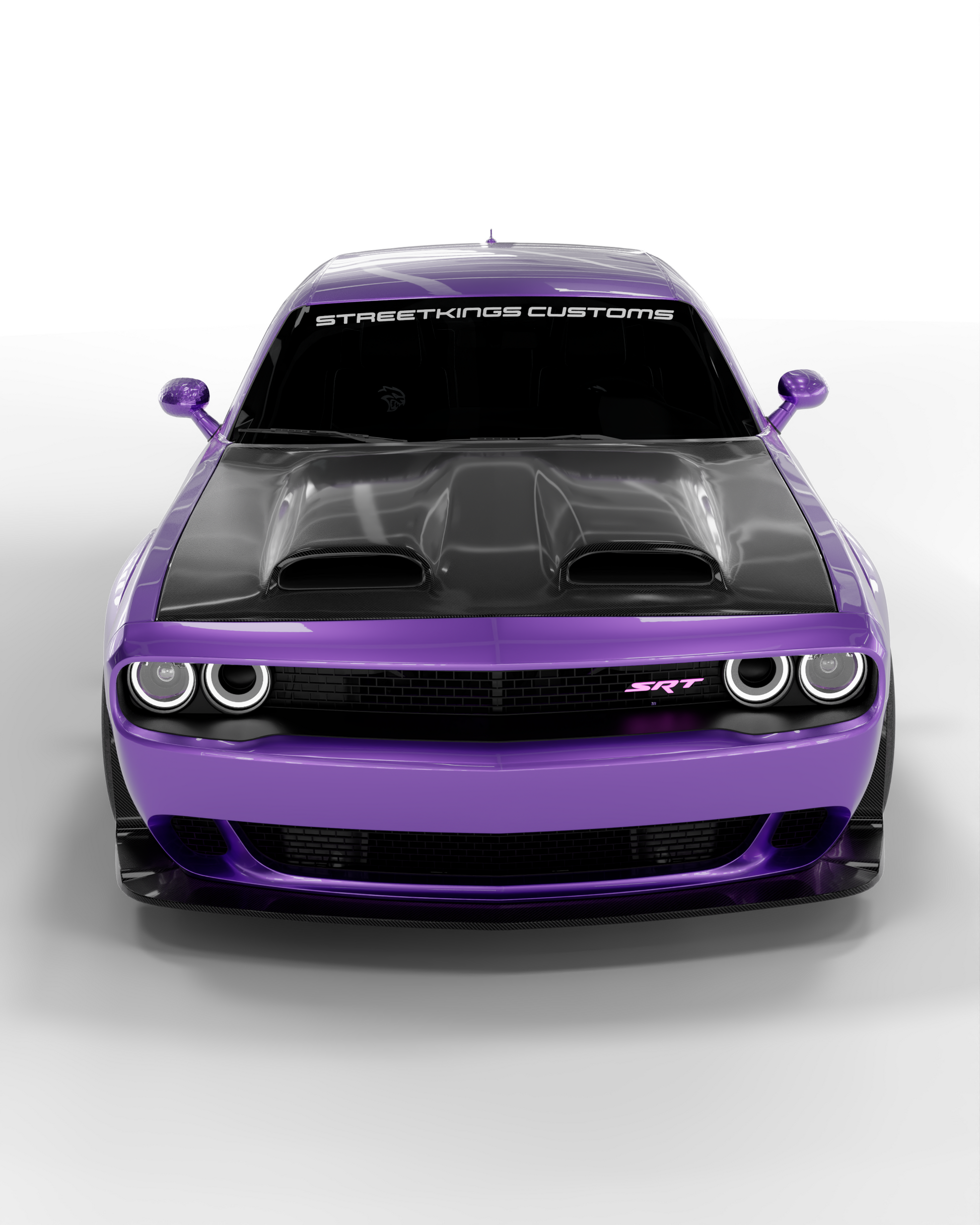 Challenger Redeye Hood Aluminum